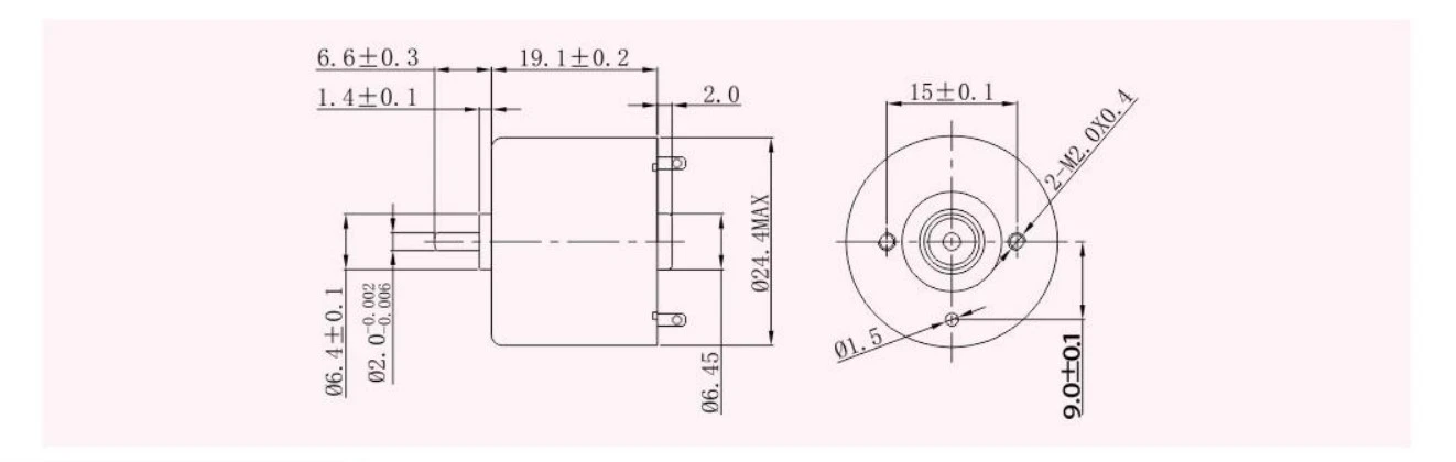320C motor outline 320C motor outline