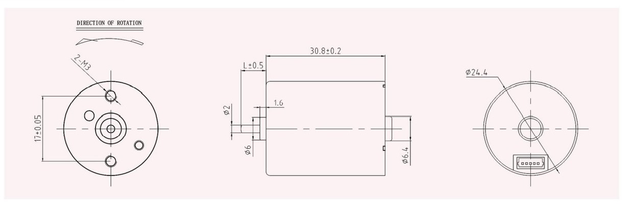 VBL-2430 Brushless motor design VBL-2430 Brushless motor design