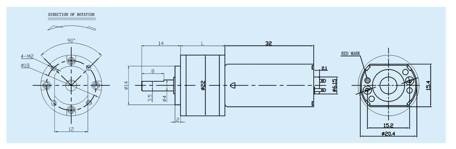 GBP22-180SH Gear Motor Design GBP22-180SH Gear Motor Design